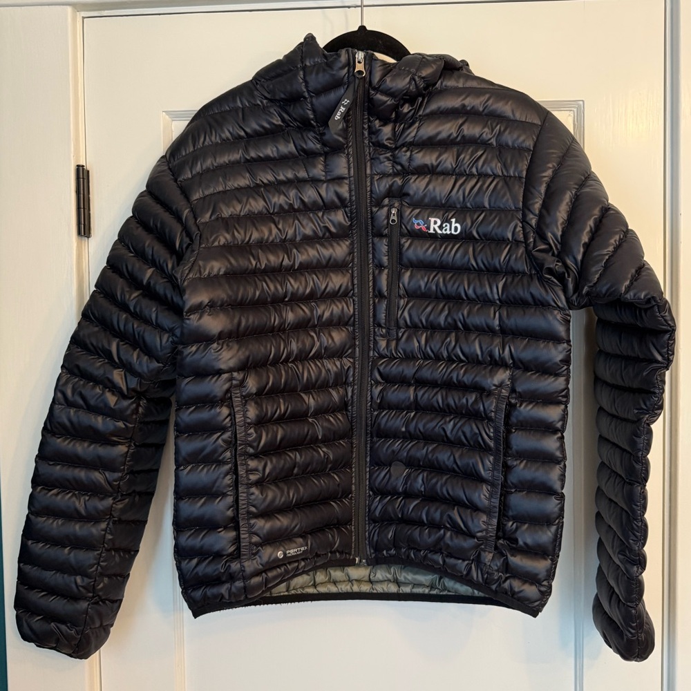 Rab Microlight Alpine Down Hoody Jacket Size Men Medium